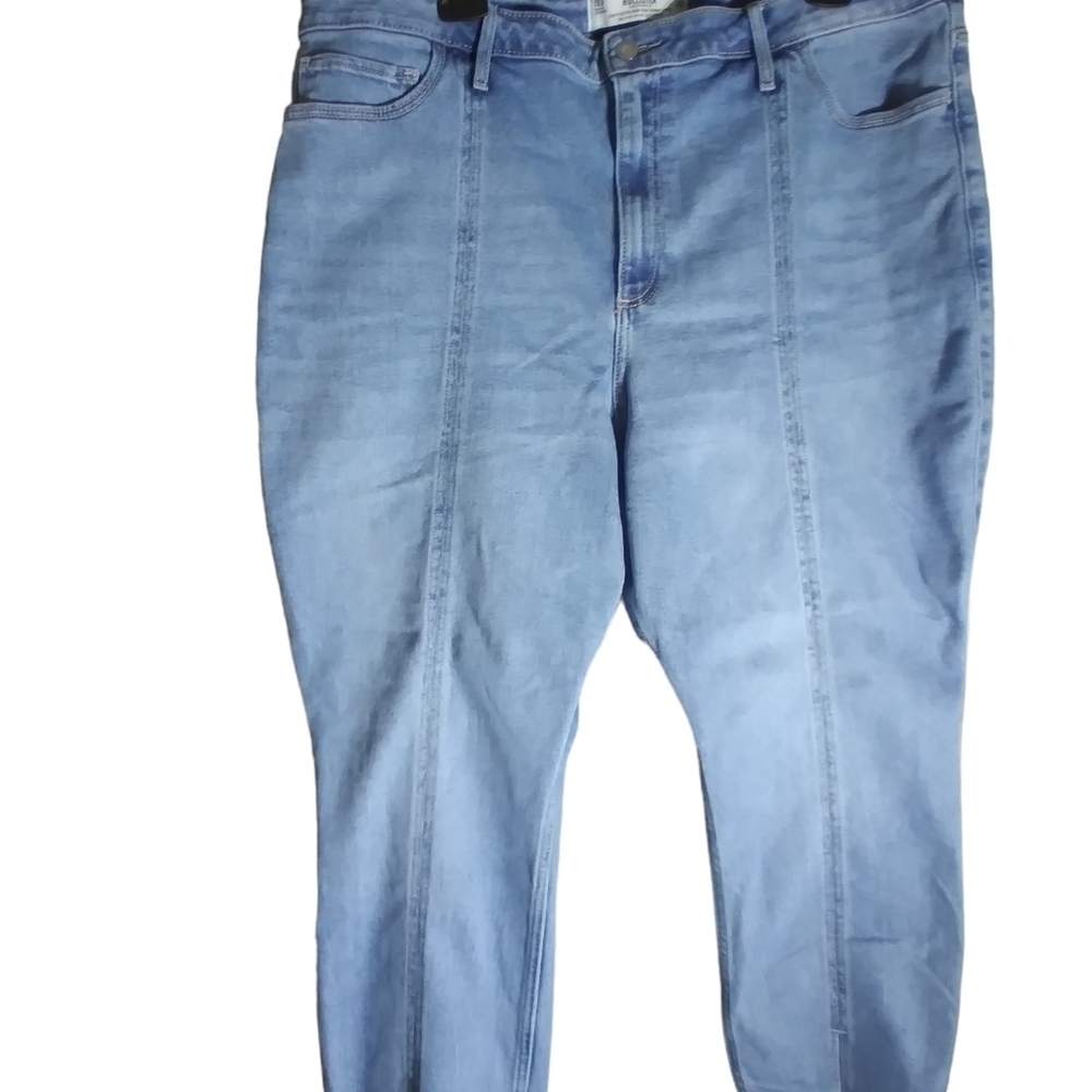 Hollister curvy ultra high rise skinny ankle jeans 34x25